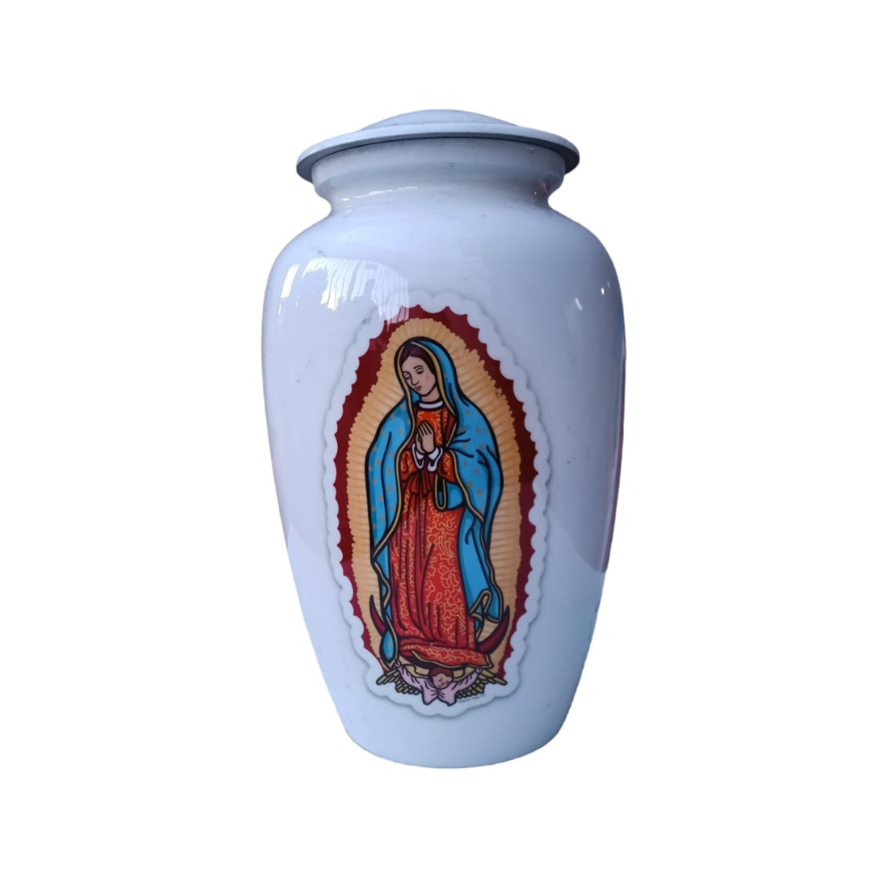 Urna Virgen de Guadalupe a Color