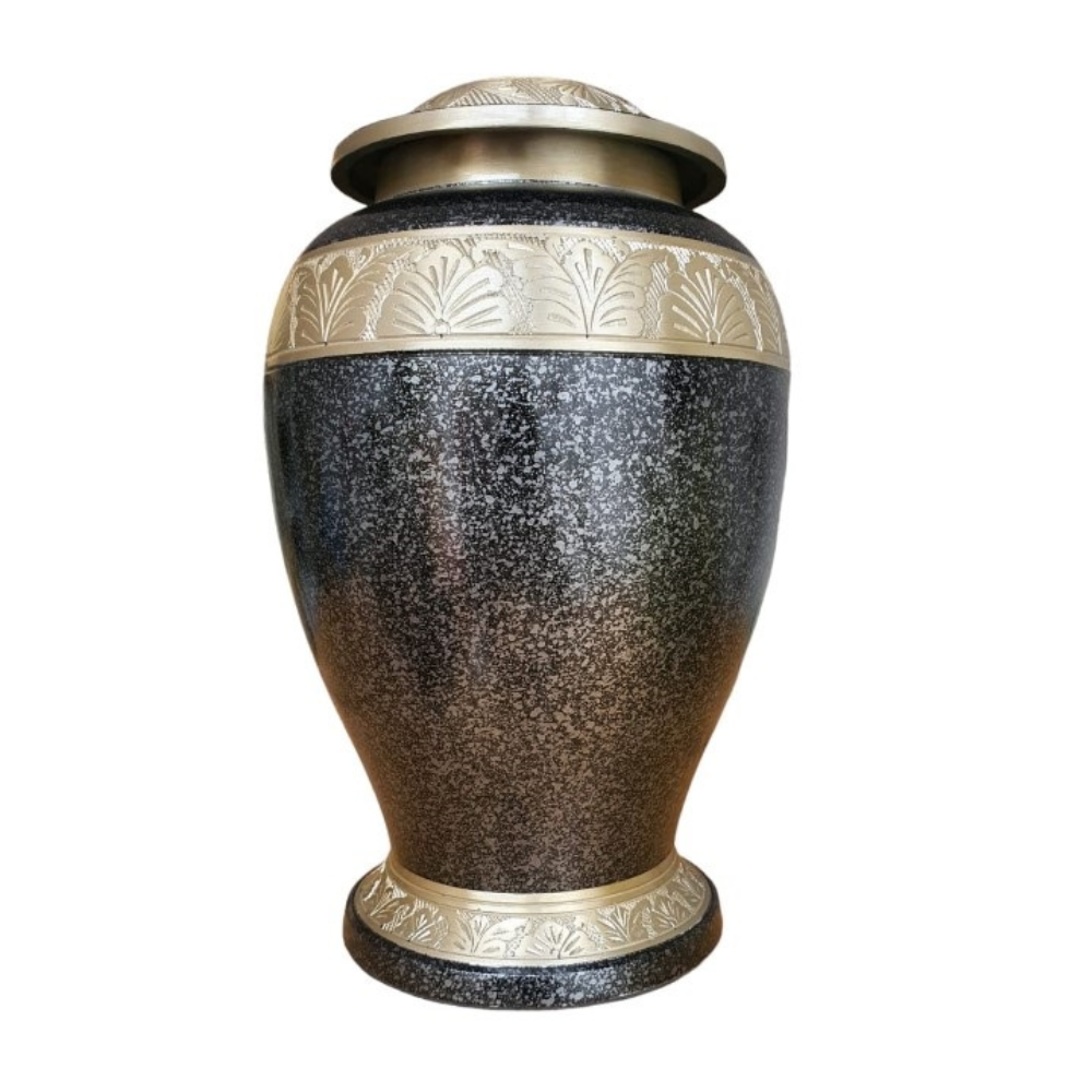 Urna Elegancia Negra y Oro