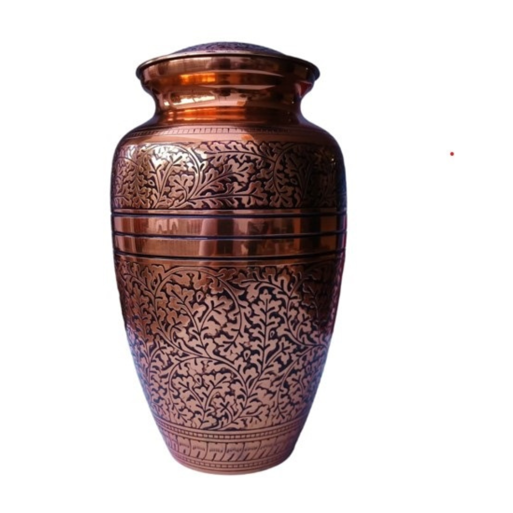 Urna Cobre con Grabado